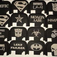 Glock back plates 3